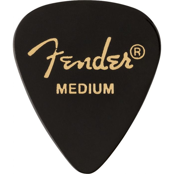 Fender 351 Shape Medium Premium Picks 12 Pack, Black