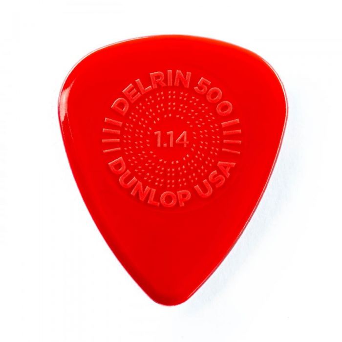 Dunlop Prime Grip Delrin 500 1.14mm Guitar Pick main view