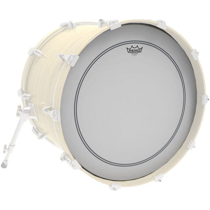 Remo Powerstroke P3 Coated Bass Drumhead, 22" on Kick Drum