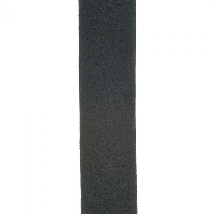 D'Addario Basic Leather Guitar Strap in Black Material Detail