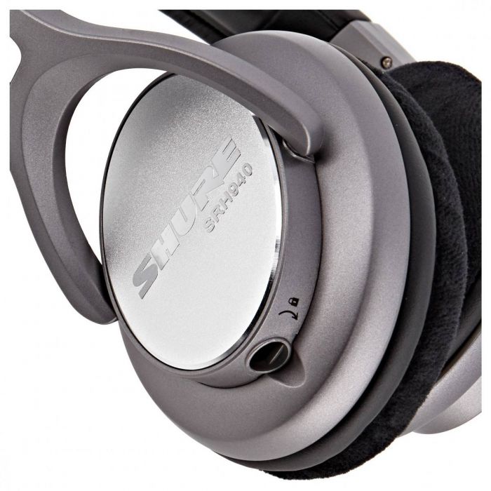 Close up view of the Shure SRH940 Professional Reference Headphones