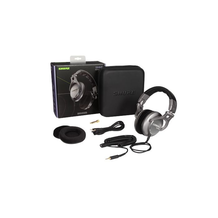 Contents overview of the Shure SRH940 Professional Reference Headphones