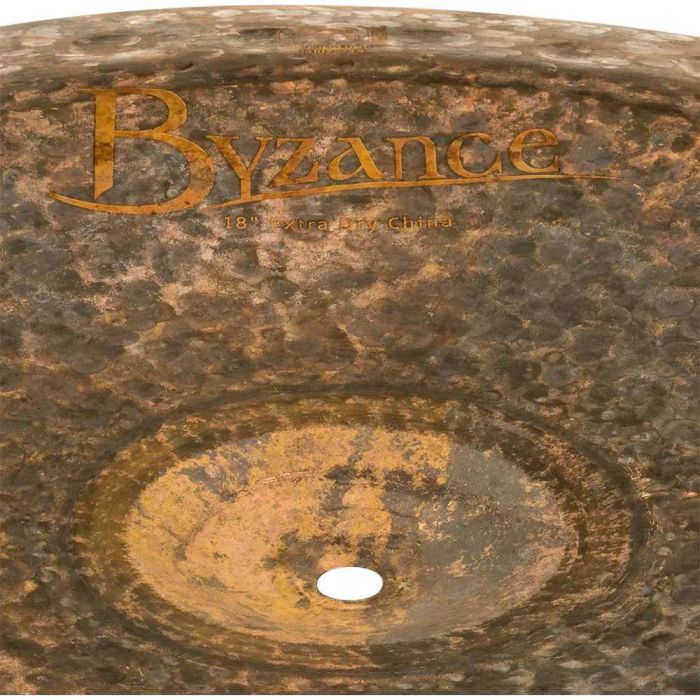 Meinl Byzance Extra Dry 18 inch China Cymbal Bell Detail
