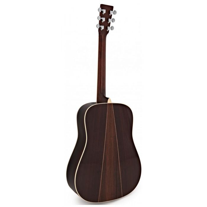 Rear view of a Martin D-35 Re-imagined Acoustic Guitar
