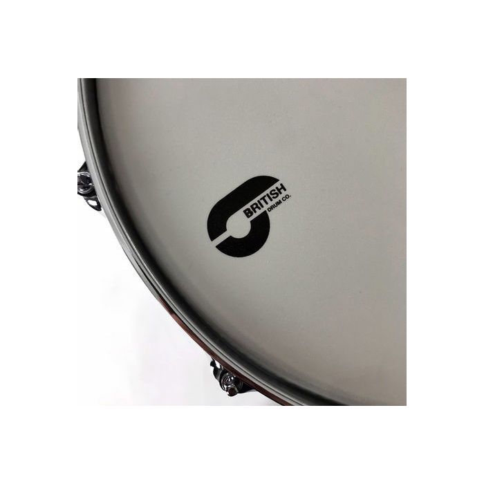 British Drum Company 14" x 6.5" Big Softy Snare Drum Drum Head Detail
