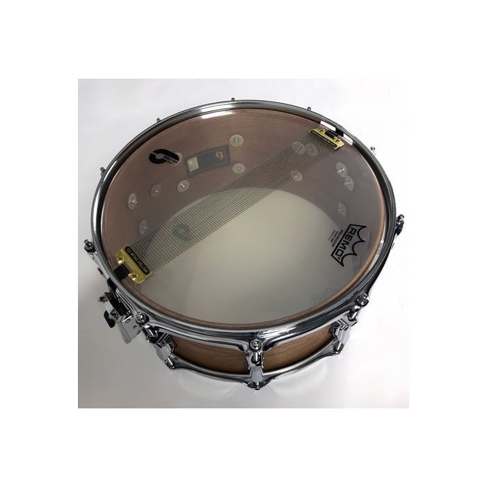 British Drum Company 14" x 6.5" Big Softy Snare Drum Underside