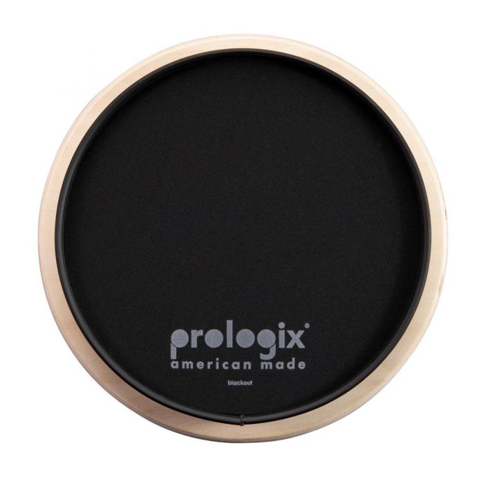 Prologix Blackout 12" VST Extreme Resistance Drum Practice Pad Front View