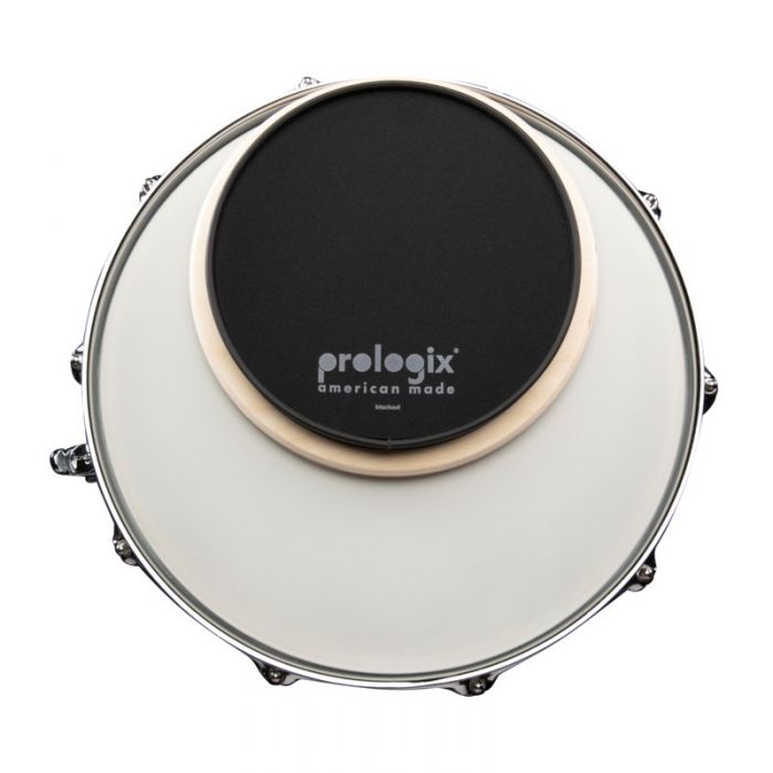 Prologix Blackout 12" VST Extreme Resistance Drum Practice Pad On Snare