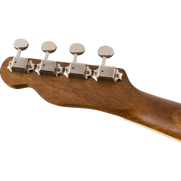 Fender Zuma Concert Ukulele, Walnut Fingerboard, Natural Tuners Detail