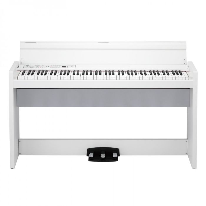 Korg LP-380U Digital Piano in White w /USB Front View