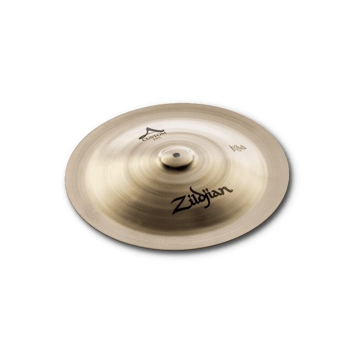 Zildjian 18" A Custom China Cymbal Side Angle View