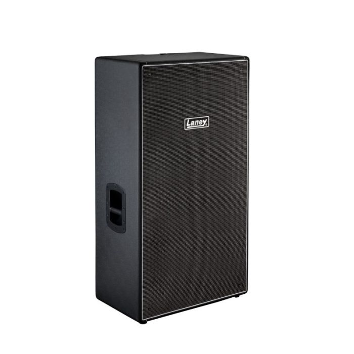 Right angled view of a Laney DIGBETH DBV8104 8 x 10" Bass Speaker Cabinet
