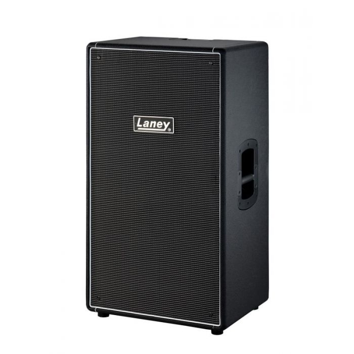 Left angled view of a Laney DIGBETH DBV4104 4 x 10" Bass Guitar Cab
