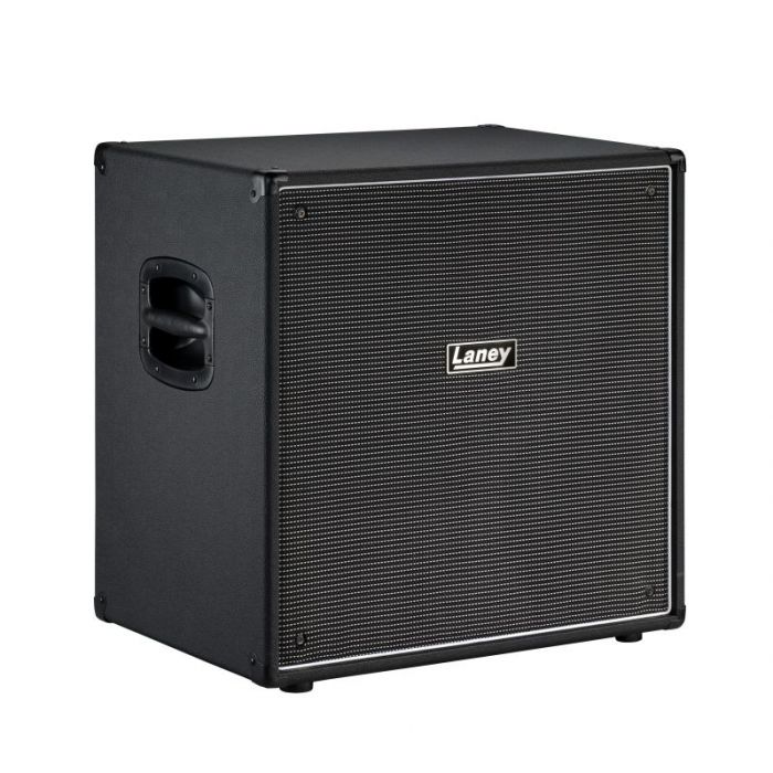 Right angled view of a Laney DIGBETH DBC4104 4 x 10" Bass Speaker Cab