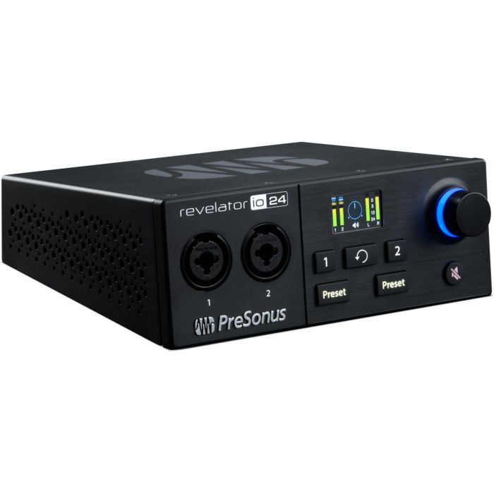 PreSonus Revelator io24 USB-C Audio Interface Left Angle