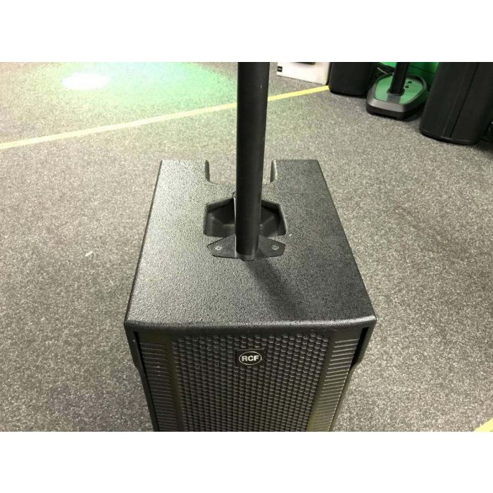 Angled view of the woofer on the B Stock RCF Evox 8 Active 700W Two-Way PA System