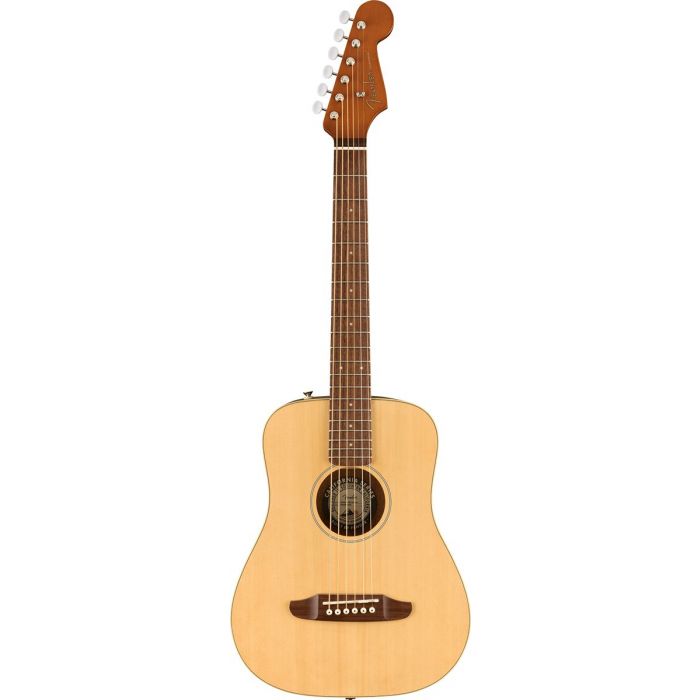 Fender Redondo Mini Acoustic Natural Front View