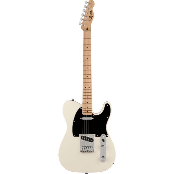 Squier FSR Bullet Telecaster MN Olympic White Front View
