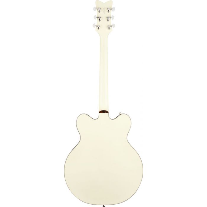 Back view of Gretsch G6136T-RF Richard Fortus Signature Falcon Vintage White