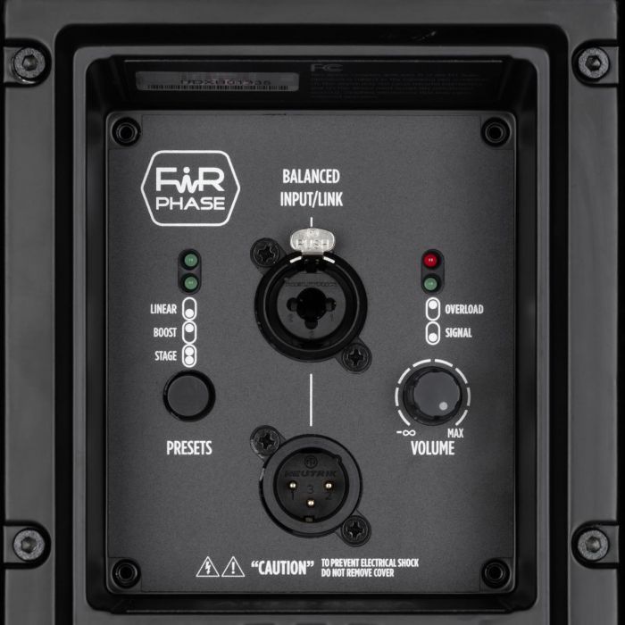 RCF ART 915-A 15" Digital Active PA Speaker Controls