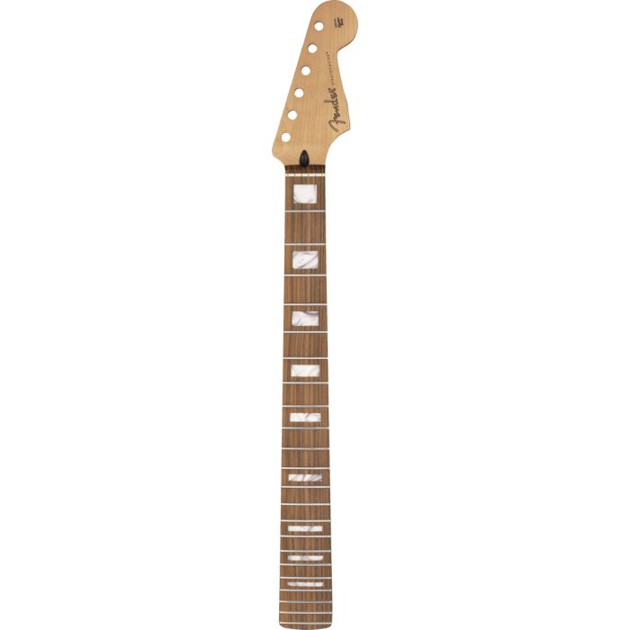 Fender Player Series Stratocaster Neck with Block Inlays, 22F, Pau Ferro Neck Front