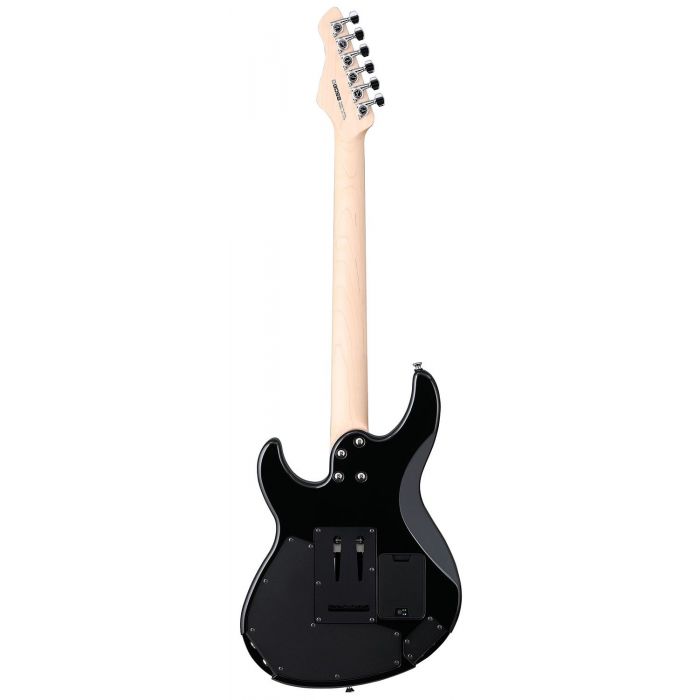Full rear view of a BOSS EURUS GS-1 Electronic Guitar, Black
