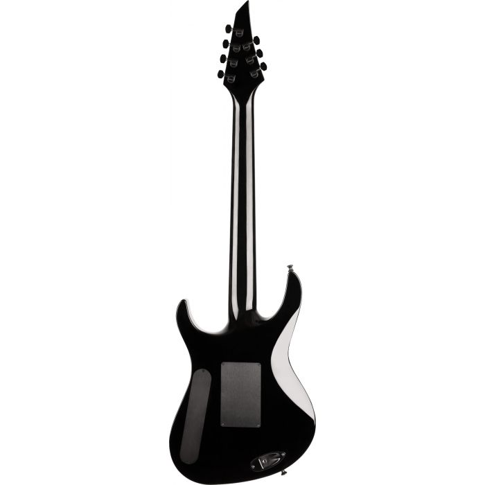 Back view of the Jackson Pro Chris Broderick Signature FR7 Soloist Gloss Black