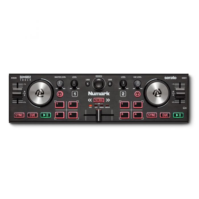 Overview of the Numark DJ2GO2 Touch DJ Controller