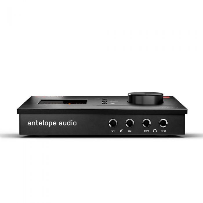Front view of the Antelope Audio Zen Q Synergy Core Audio Interface
