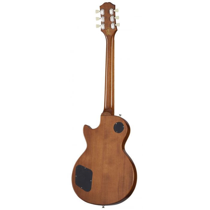 Rear view of an Epiphone Slash Victoria Les Paul Standard Guitar, Goldtop