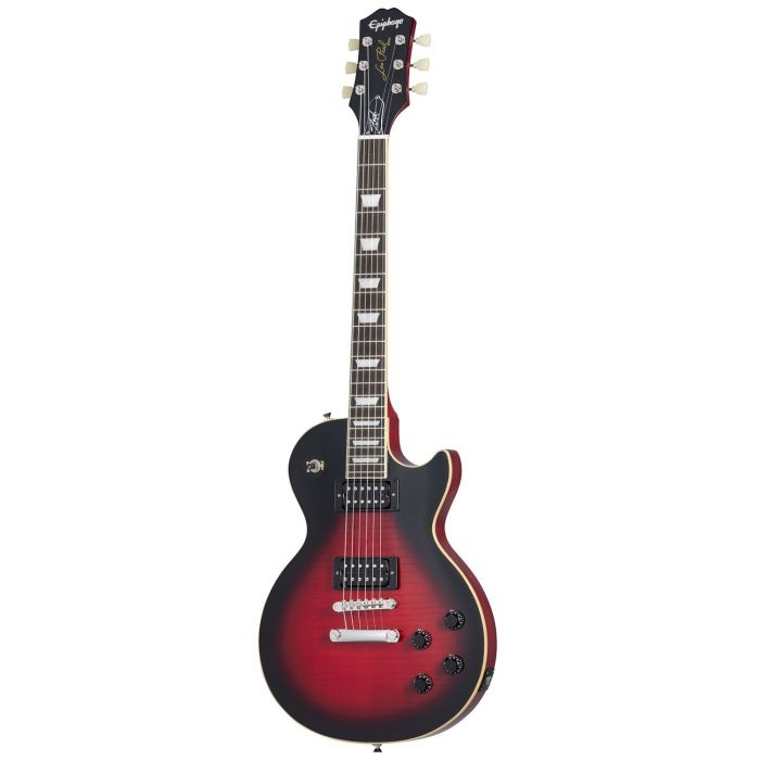 Epiphone Slash Les Paul Electric Guitar, Vermillion Burst front view
