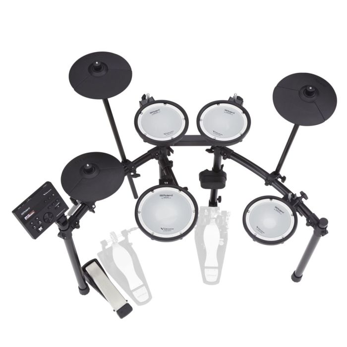 Roland TD-07DMK Electric Drum Kit Top View