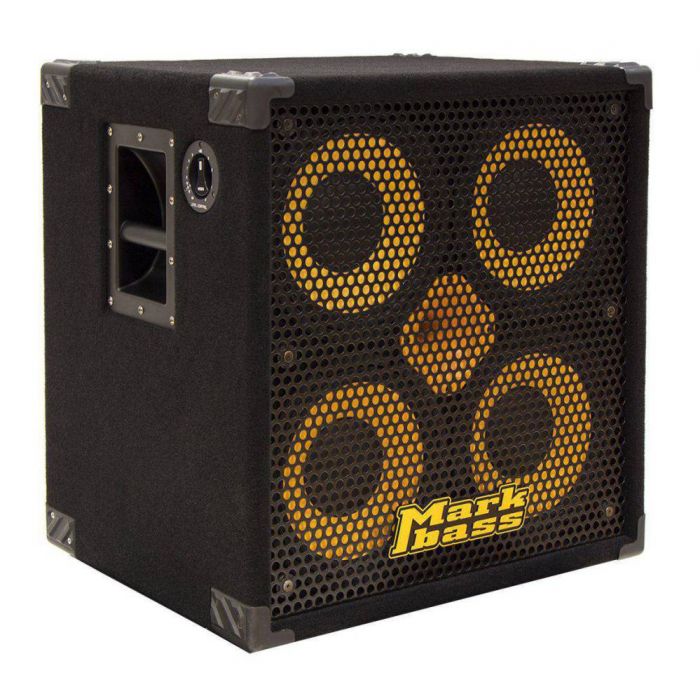 Mark Bass 104HR 4x10 4ohm Cabinet front Angled View