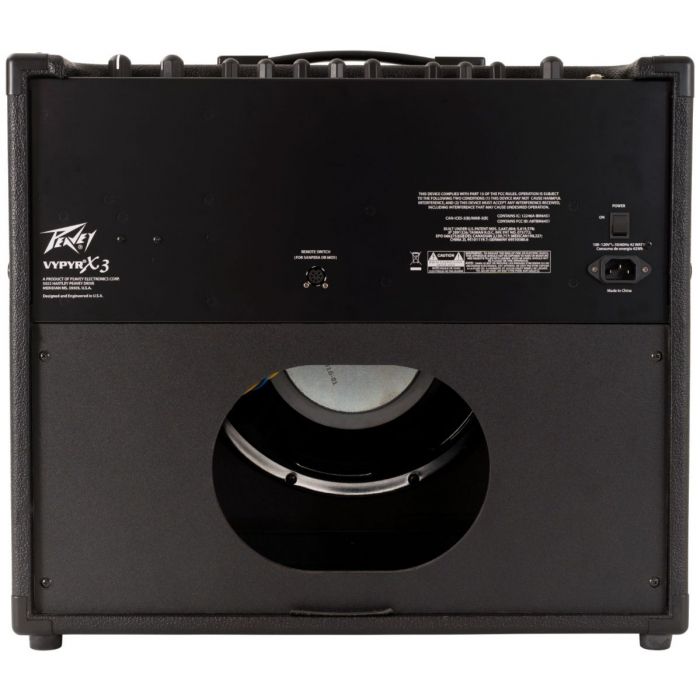 Peavey Vypyr X3 Instrument Amplifier Back View