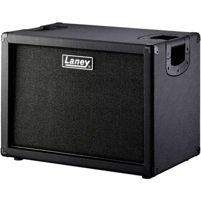 Angled view of the Laney GS Series GS112IE 1x12 Guitar Cabinet