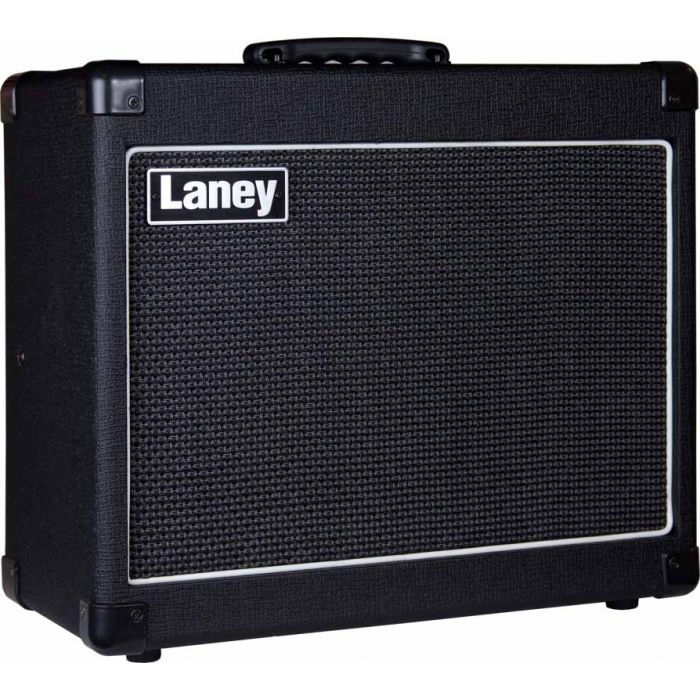 Angled view of the Laney LG Series LG35R Guitar Combo Amp