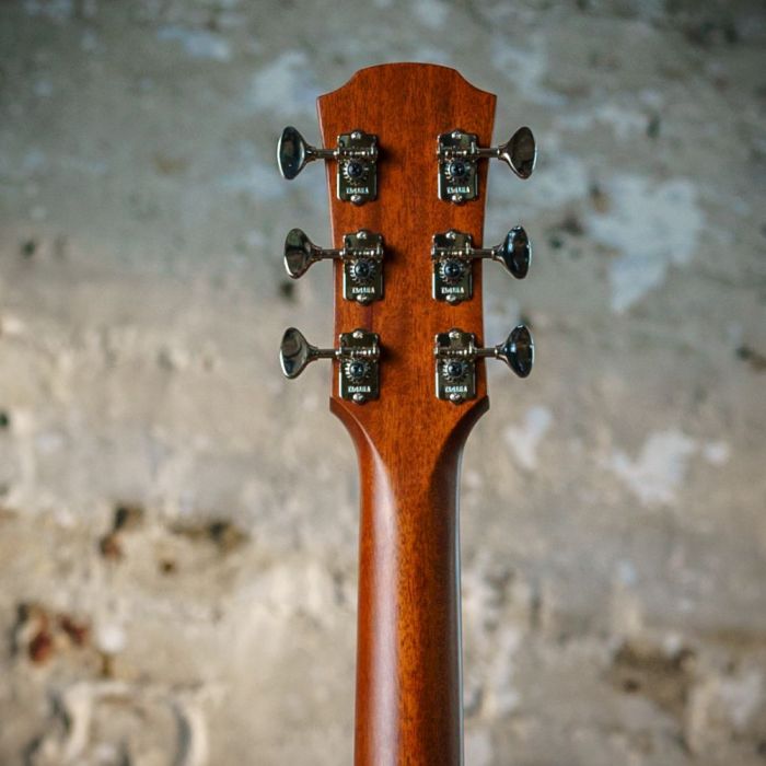 Yamaha AC5R ARE Concert Rosewood Electro Acoustic Vintage Natural, rear headstock closeup