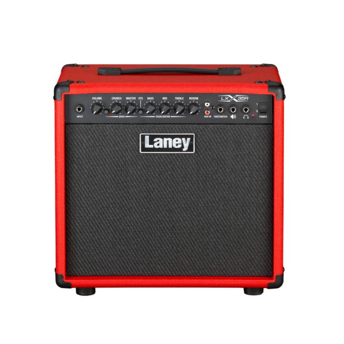 Overview of the Laney LX Series LX35R-RED Guitar Combo Amp