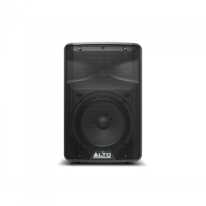 Front view of the Alto Professional TX308 350W 8" 2-Way Active PA Speaker