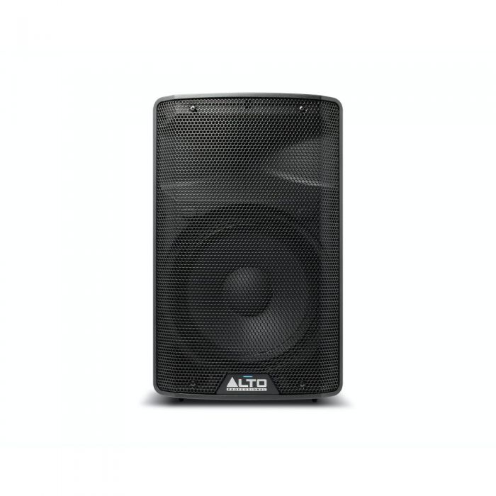Front view of the Alto Professional TX310 350W 10 Inch 2-Way Active PA Speaker 