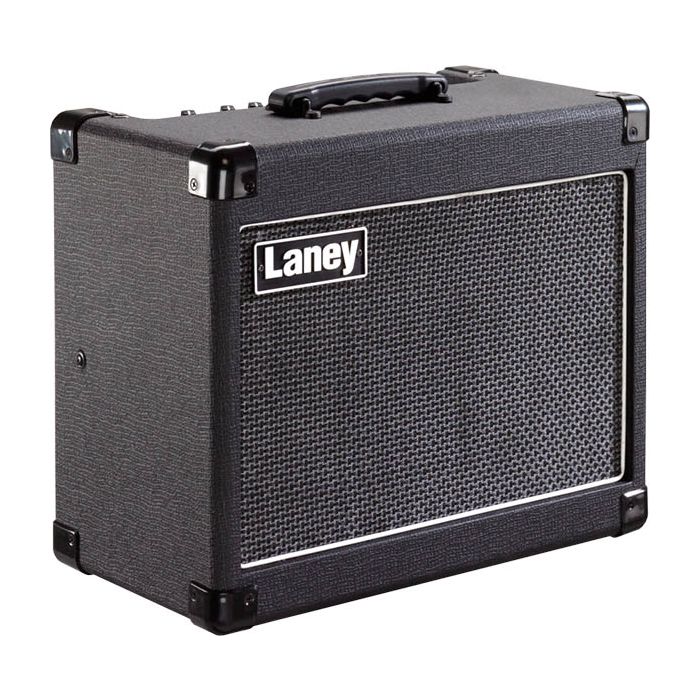 Angled view of the Laney LG Series LG20R Guitar Combo Amp