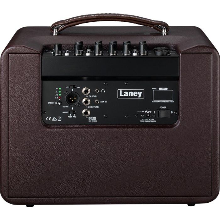 Laney A-Solo 60W Acoustic Combo Amplifier Back