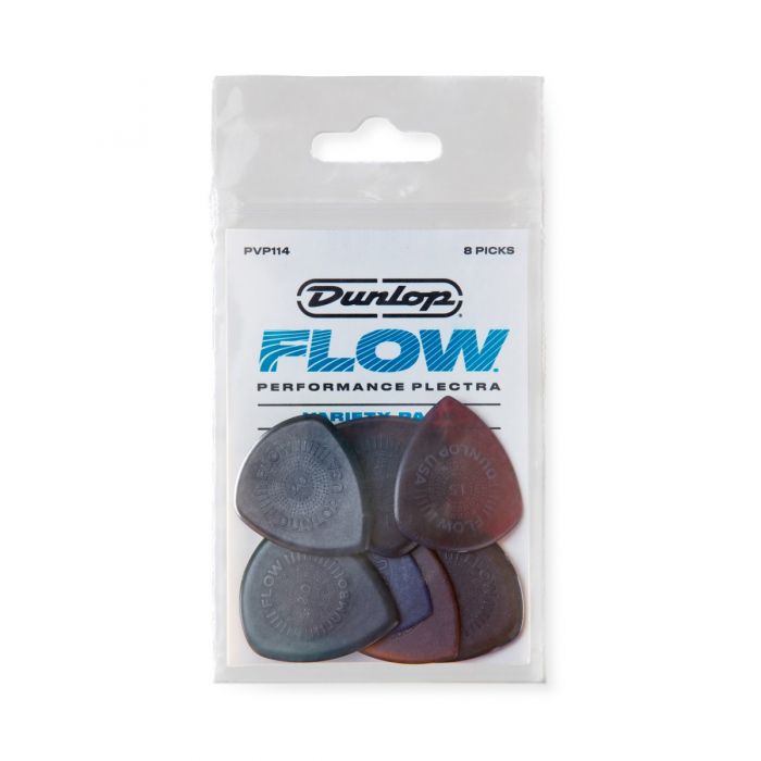 Dunlop Picks Variety Flow Picks 8 Player Pack Pack