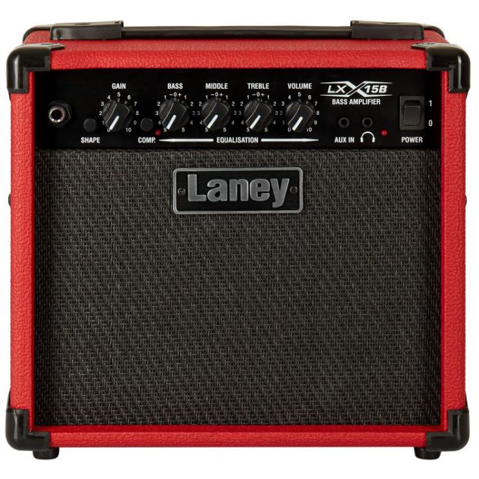 Laney LX15B-RED 15 Watt Bass Combo Red