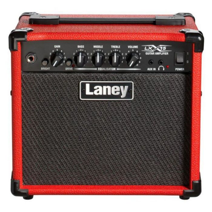 Laney LX15-RED 15 Watt Guitar Combo Red