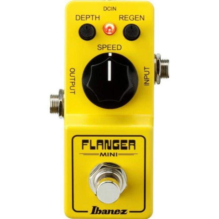 Ibanez Flanger Mini Pedal Top View