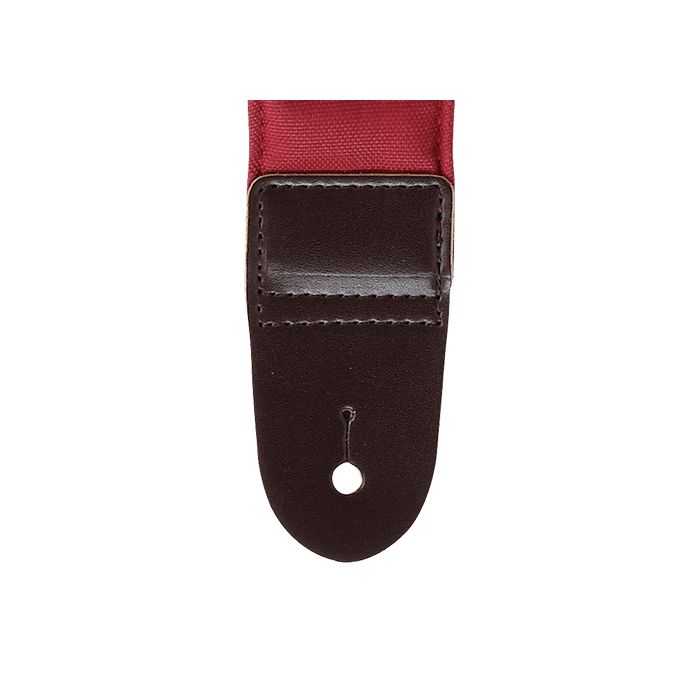 Ibanez DCS50-WR Designer Collection Strap Wine Red End View