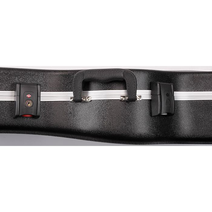 Ibanez MF300C Hollow-Body Guitar Hardcase, Black Handle Detail