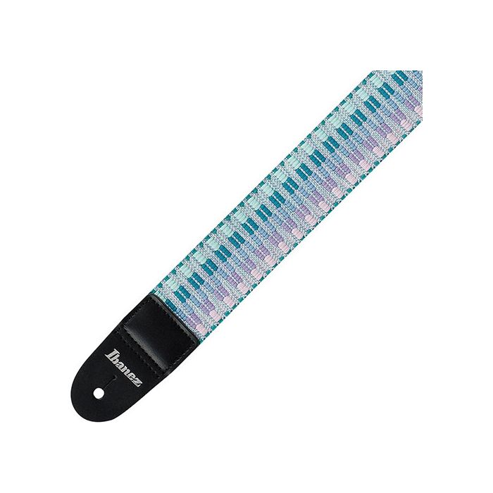 Ibanez Braided Instrument Strap, Blue Length