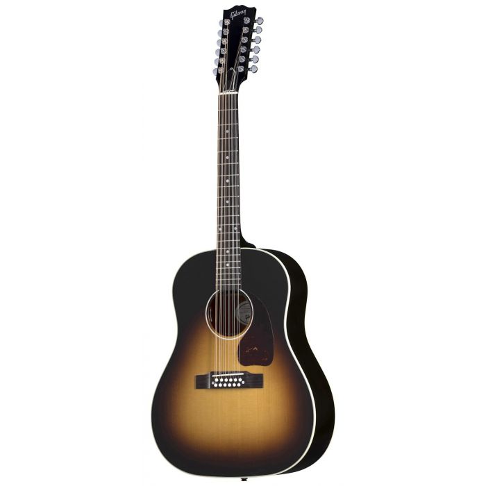 Gibson J-45 Standard 12-String Electro Acoustic, Vintage Sunburst front view